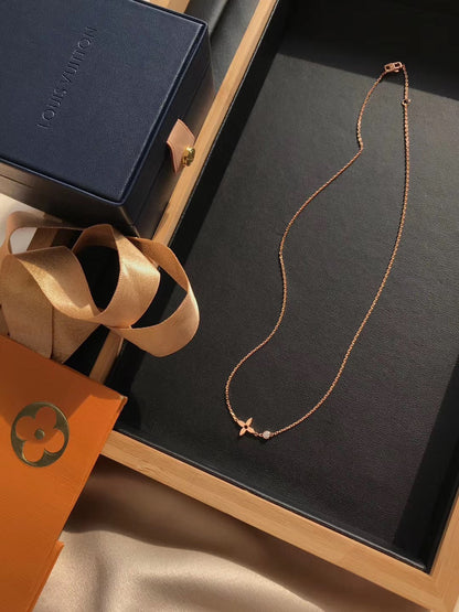 [Radiant Gem]¯BLOSSOM PENDANT PINK GOLD AND DIAMOND