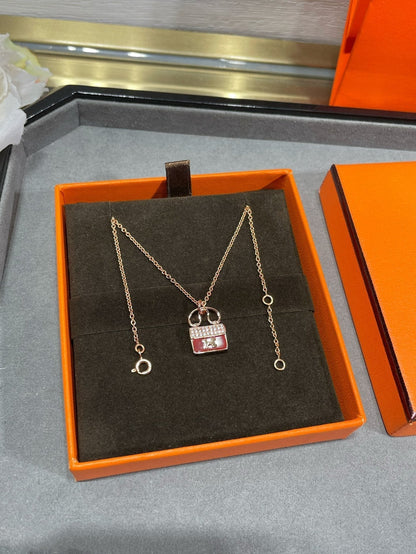 [Radiant Gem]¯H CIRCE MOISSANITE PENDANT NECKLACE GOLD