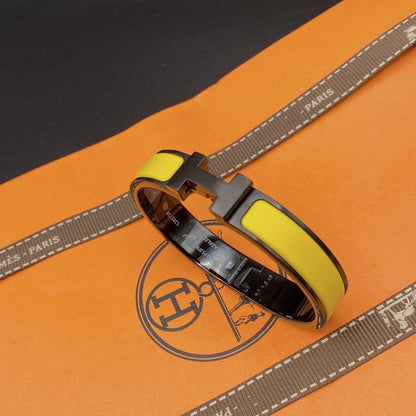 [Radiant Gem]¯CLIC HM SO BLACK YELLOW BRACELET