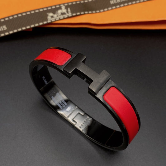 [Radiant Gem]¯CLIC HM SO BLACK RED BRACELET