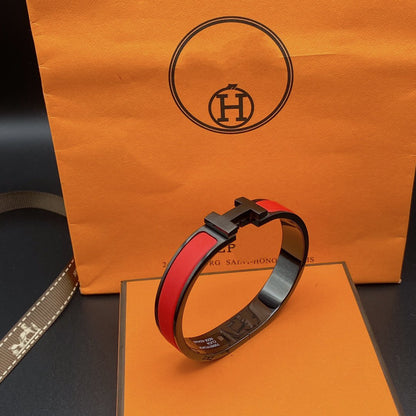 [Radiant Gem]¯CLIC HM SO BLACK RED BRACELET