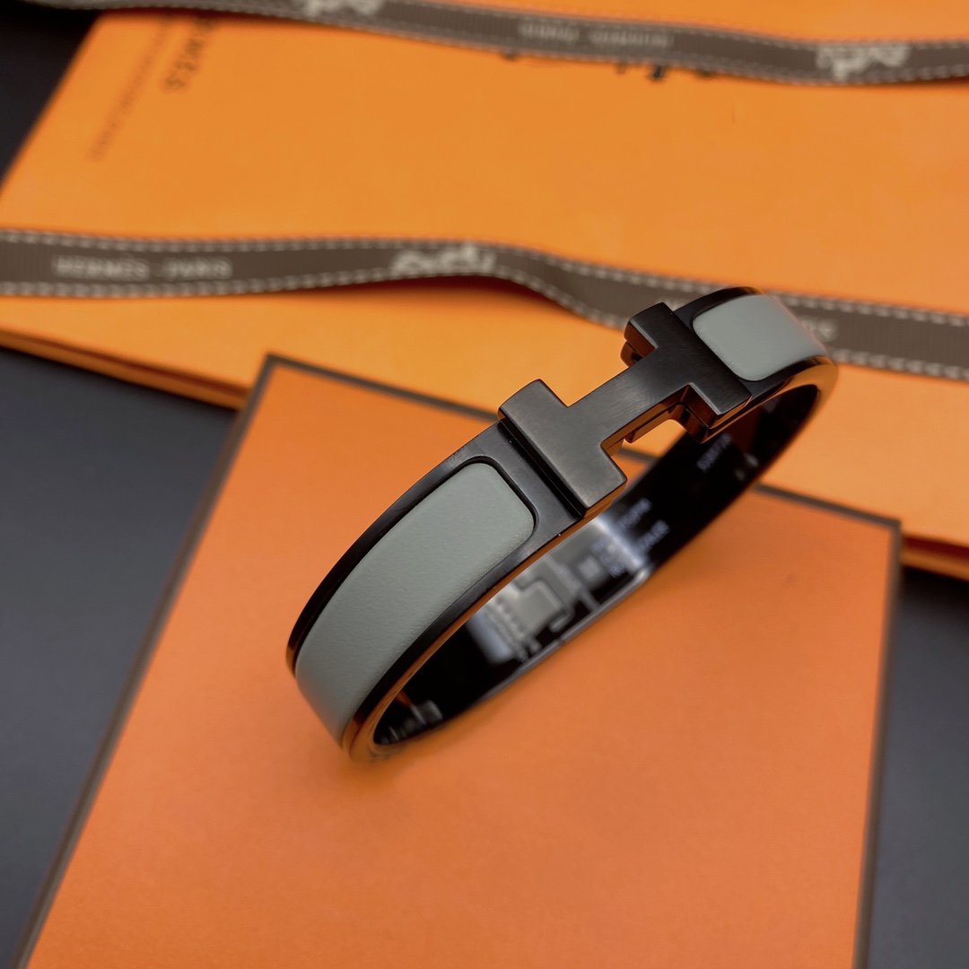 [Radiant Gem]¯CLIC HM SO BLACK GREY BRACELET