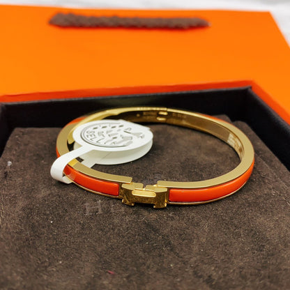 [Radiant Gem]¯CLASSIC HM CLIC RED 8MM ENAMEL BRACELET