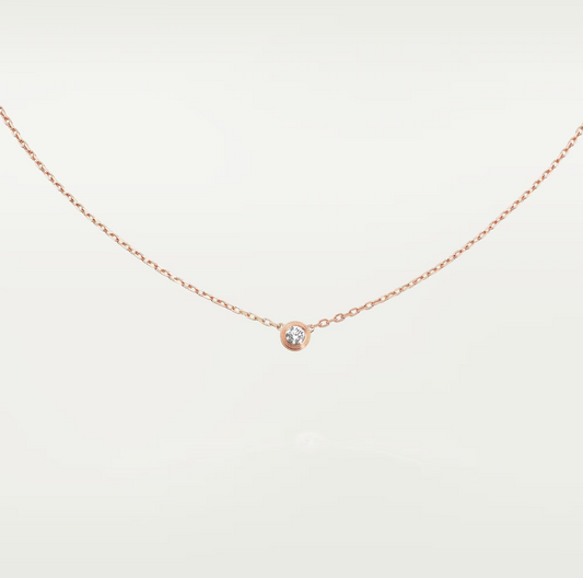[Radiant Gem]¯DAMOUR DIAMOND NECKLACE