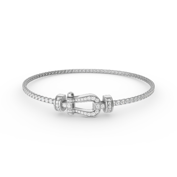 [Radiant Gem]¯FORCE  HORSESHOE  DIAMOND TENNIS BRACELET