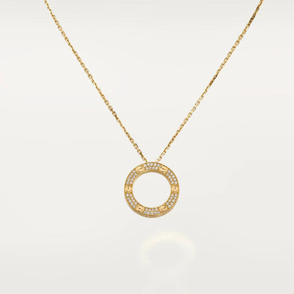 [Radiant Gem]¯LOVE NECKLACE ADJUSTABLE ROSE GOLD