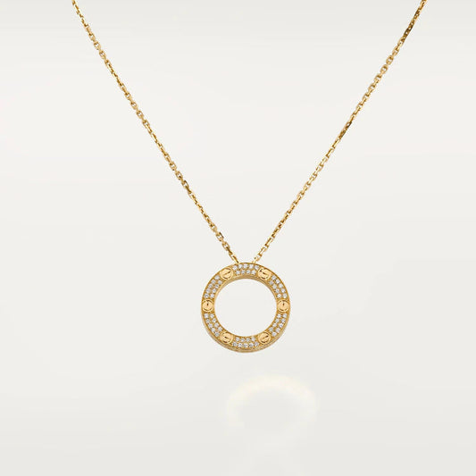[Radiant Gem]¯LOVE NECKLACE ADJUSTABLE ROSE GOLD
