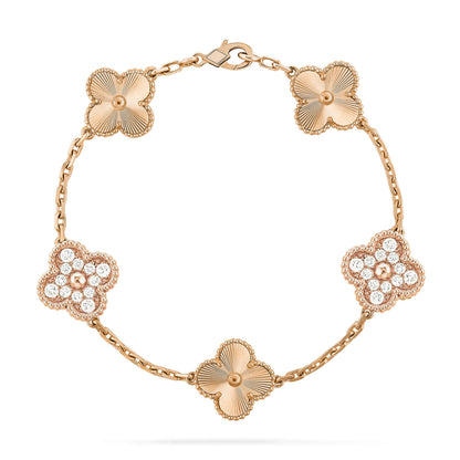 [Radiant Gem]New  CLOVER 5 MOTIF LASER BRACELET COLLECTION