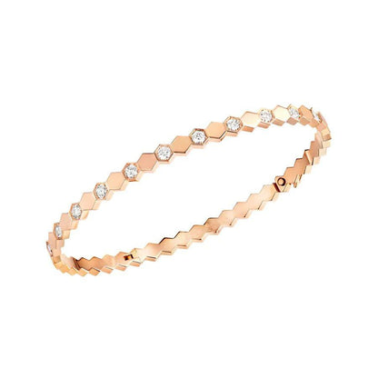 [Radiant Gem]¯BEE LOVE SILVER DIAMOND BRACELET