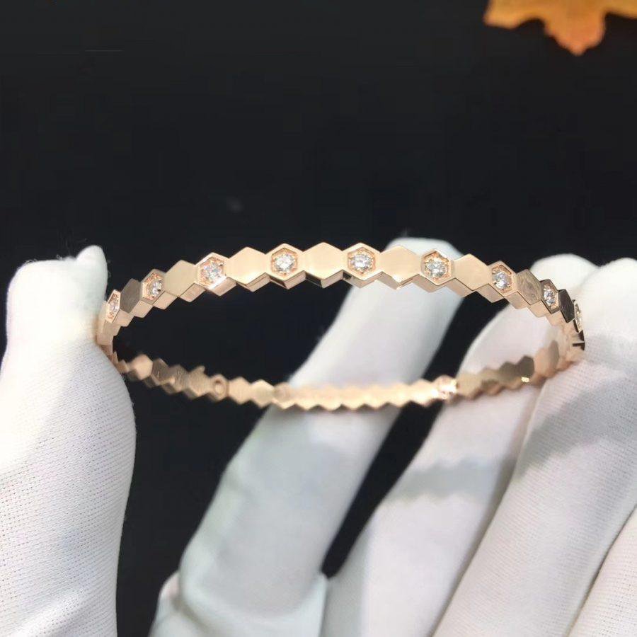 [Radiant Gem]¯BEE LOVE PINK GOLD DIAMOND BRACELET