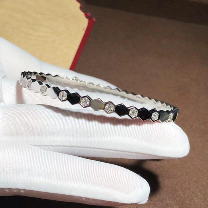 [Radiant Gem]¯BEE LOVE SILVER DIAMOND BRACELET