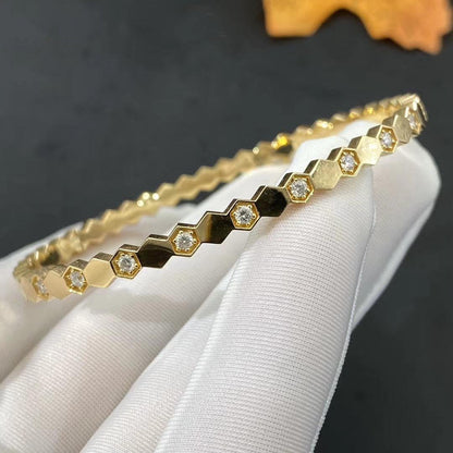 [Radiant Gem]¯BEE LOVE GOLD DIAMOND BRACELET