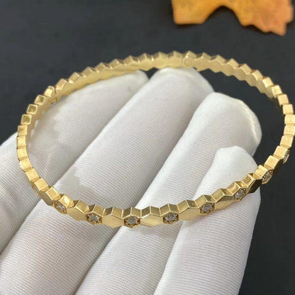[Radiant Gem]¯BEE LOVE GOLD DIAMOND BRACELET