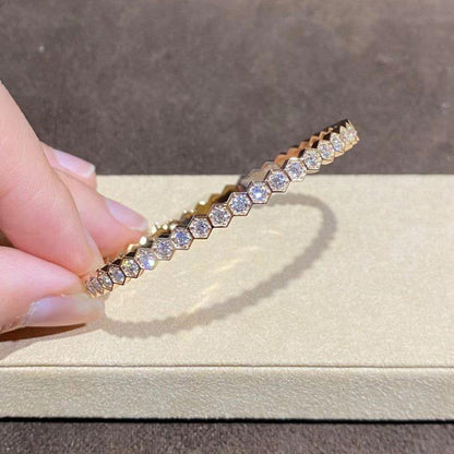 [Radiant Gem]¯BEE LOVE GOLD BRACELET FULL DIAMOND