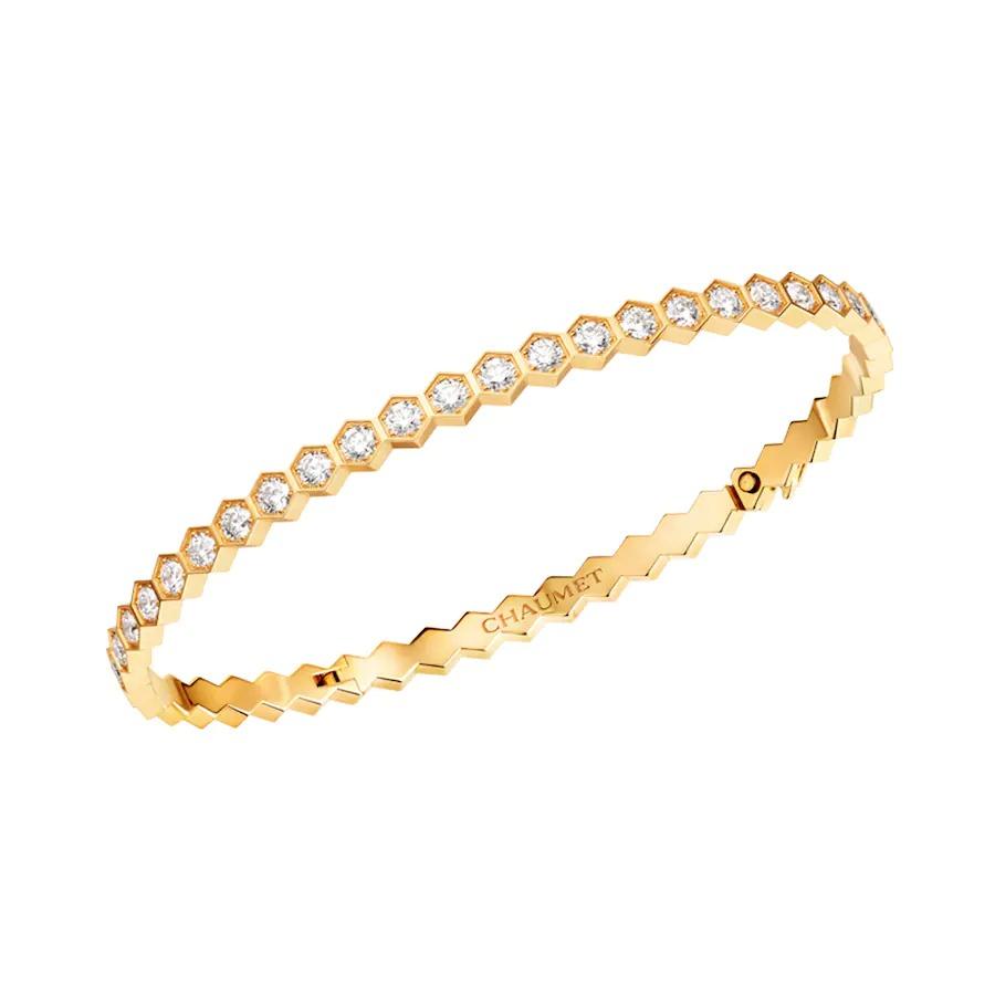 [Radiant Gem]¯BEE LOVE GOLD BRACELET FULL DIAMOND