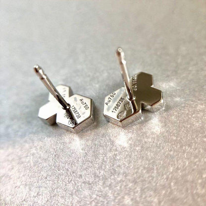 [Radiant Gem]¯BEE LOVE SILVER DIAMOND EARRINGS