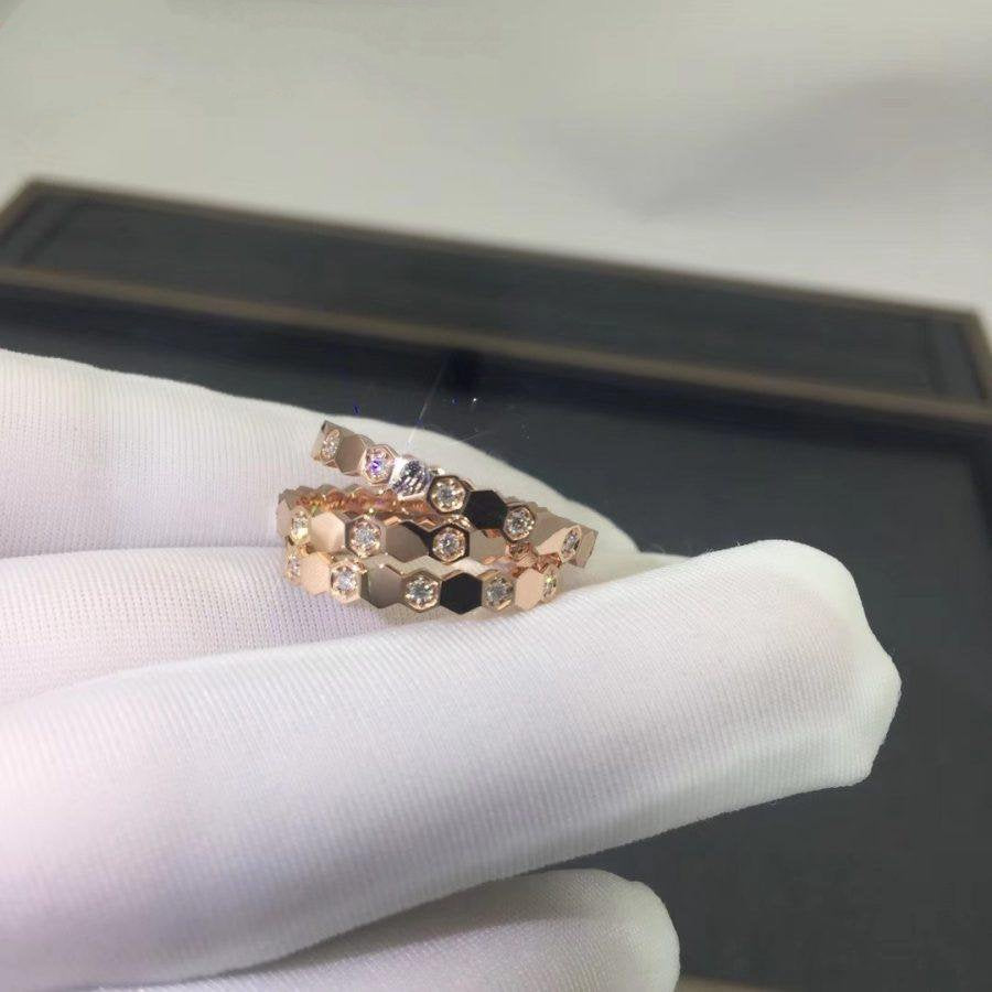 [Radiant Gem]¯BEE LOVE RING PINK GOLD DIAMOND