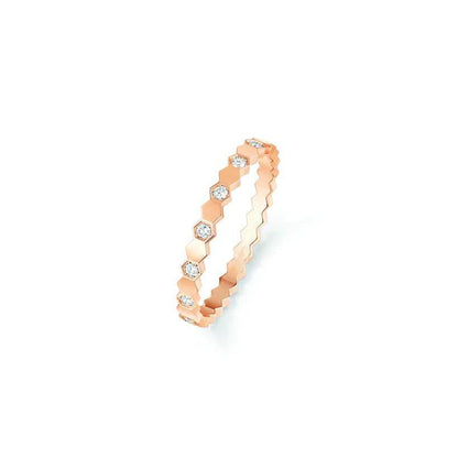 [Radiant Gem]¯BEE LOVE RING PINK GOLD DIAMOND