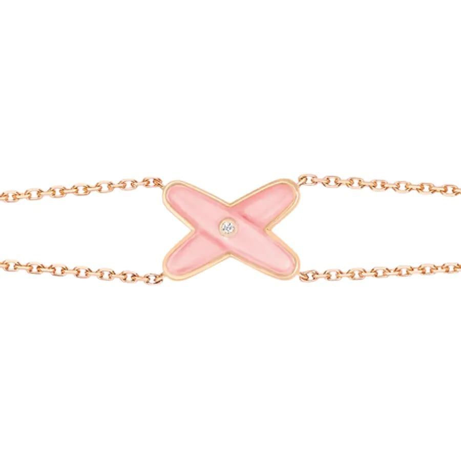 [Radiant Gem]¯JEUX BRACELET PINK MOP PINK GOLD 1 DIAMOND