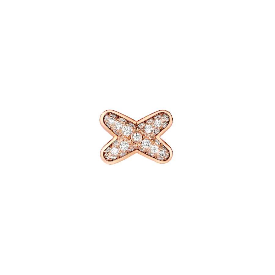[Radiant Gem]¯JEUX DE PINK GOLD DIAMOND EARRINGS