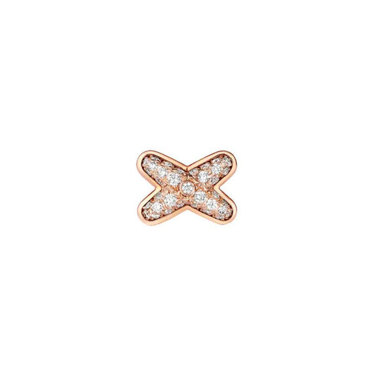 [Radiant Gem]¯JEUX DE PINK GOLD DIAMOND EARRINGS