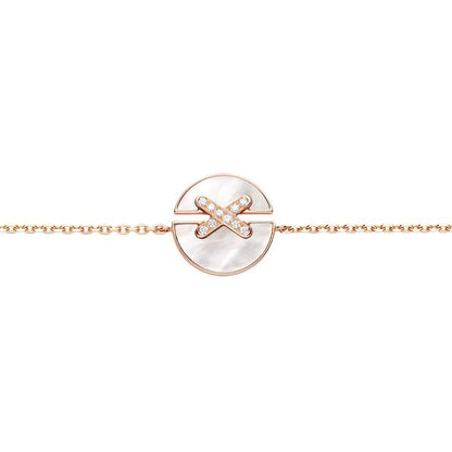 [Radiant Gem]¯JEUX DE BRACELET MOP PINK GOLD DIAMONDS