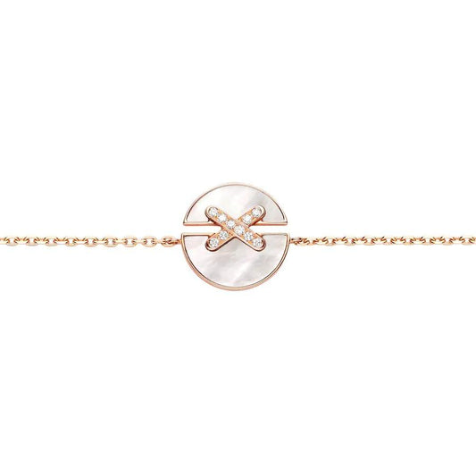 [Radiant Gem]¯JEUX DE BRACELET MOP PINK GOLD DIAMONDS