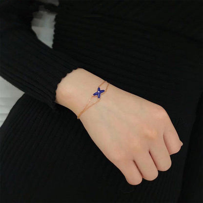 [Radiant Gem]¯Hollow Design Four-Leaf Clover Flower Shape Ring