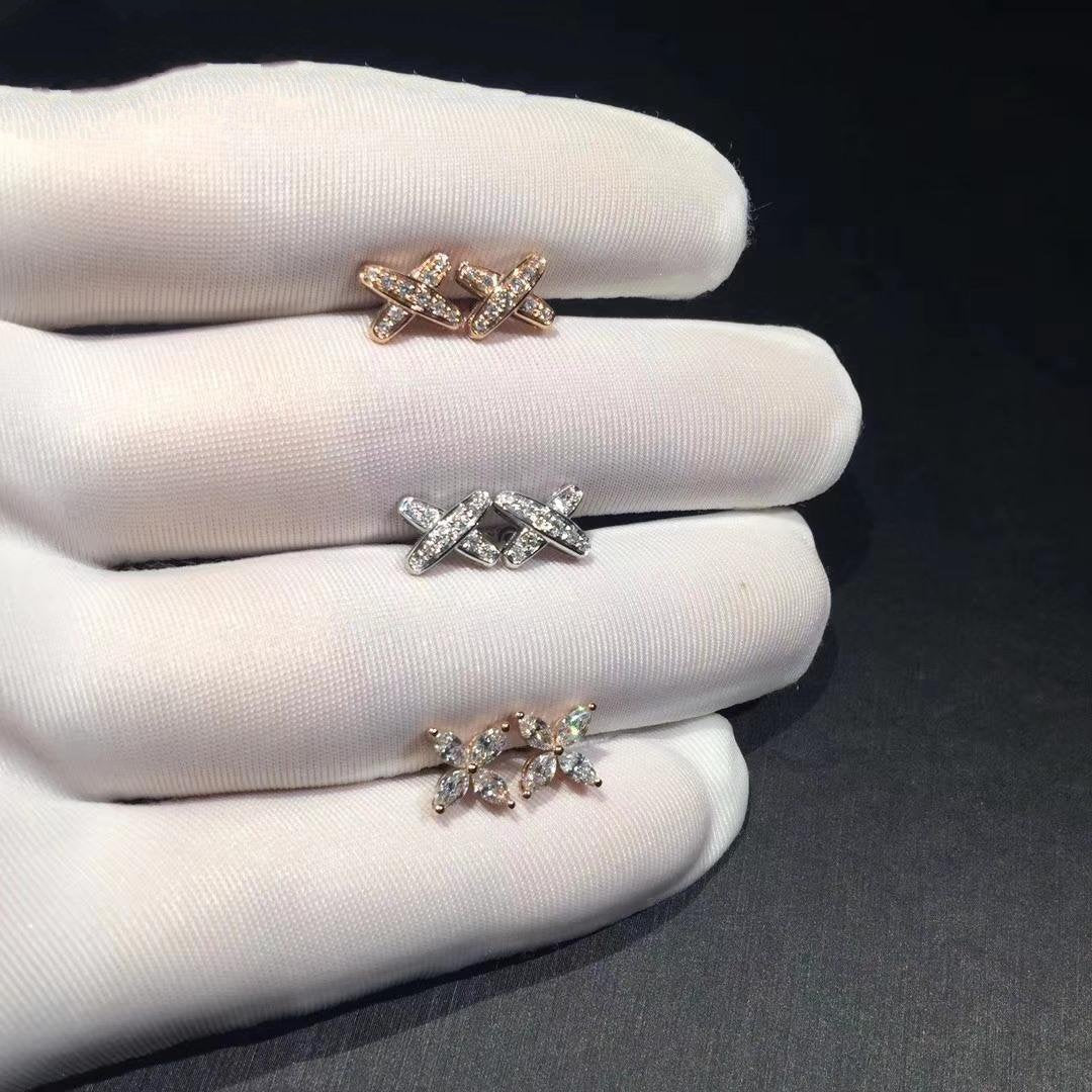 [Radiant Gem]¯JEUX DE DIAMOND EARRINGS