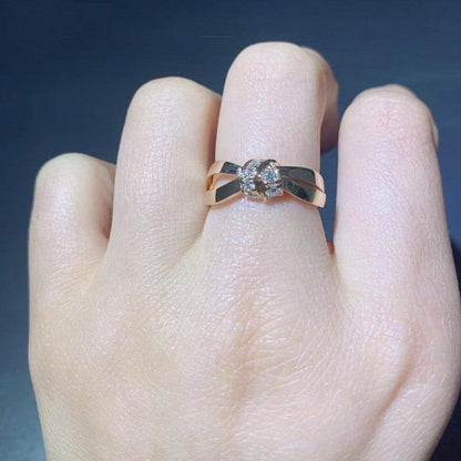 [Radiant Gem]¯LIENS RING PINK GOLD DIAMOND