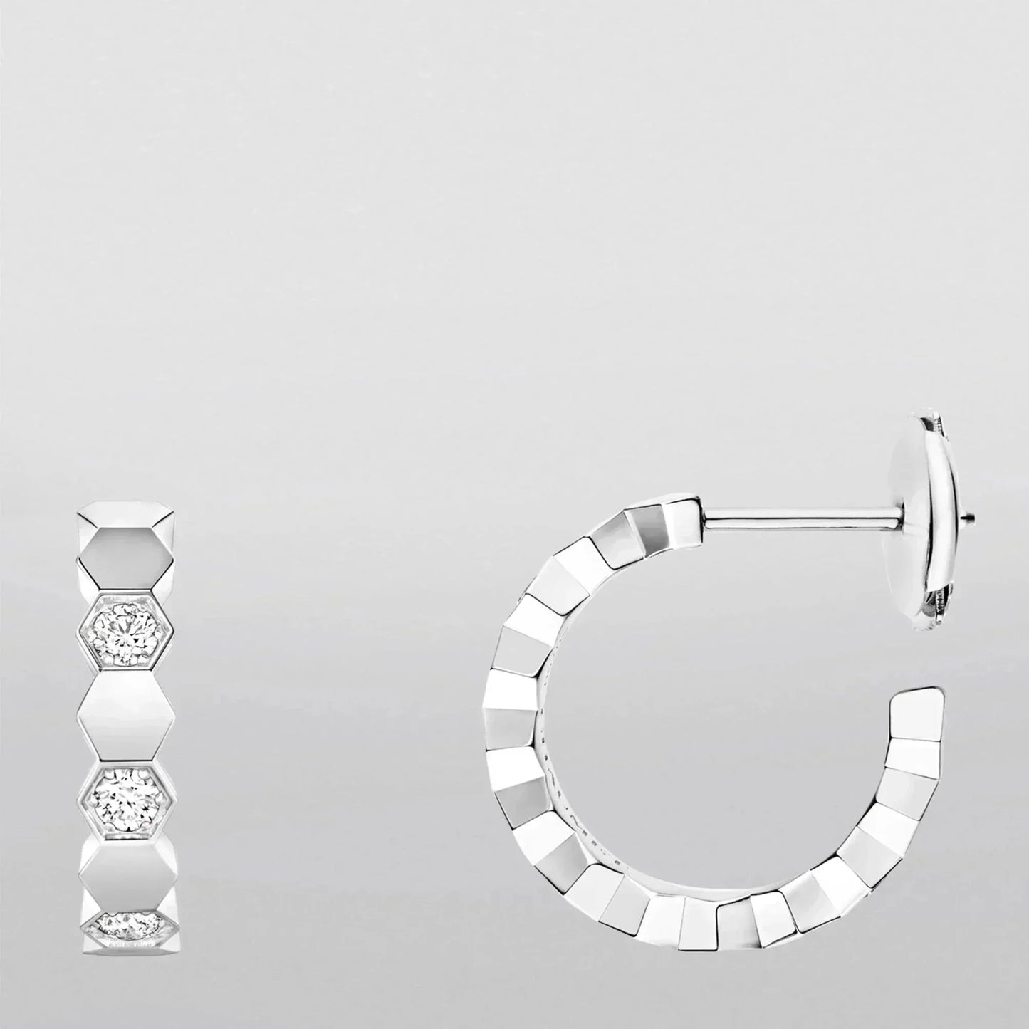 [Radiant Gem]¯BEE LOVE Earrings Silver