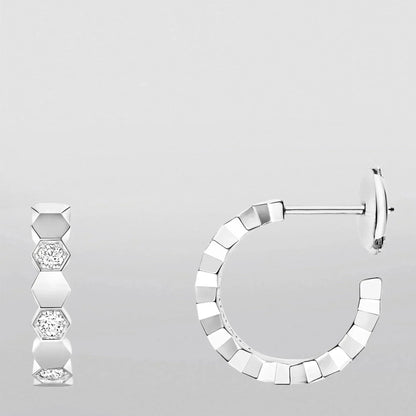 [Radiant Gem]¯BEE LOVE Earrings Silver