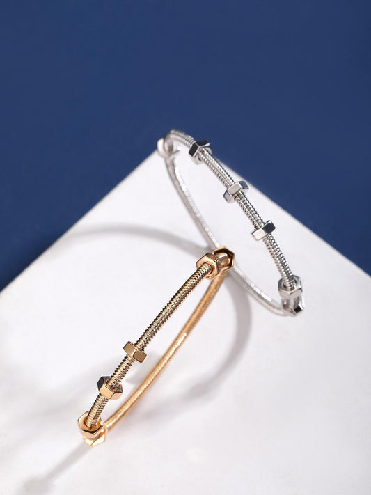 [[Radiant Gem]¯]CT THREADED BRACELET