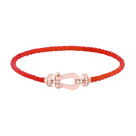 [Radiant Gem]¯FORCE 10 HALF DIAMOND PINK GOLD RED CORDERI LARGE AND MEDIUM MODEL