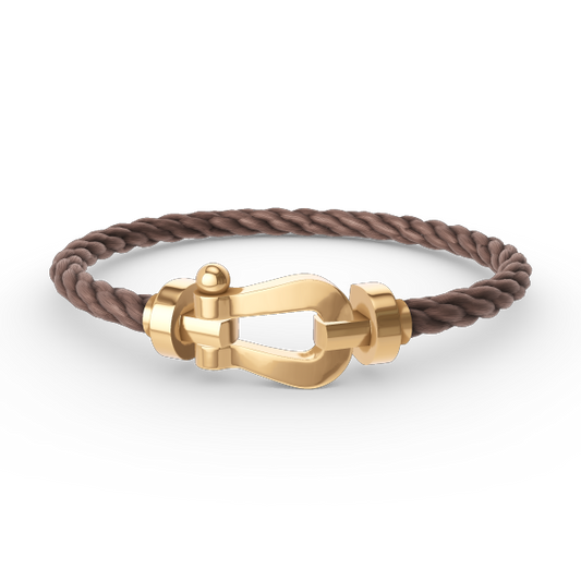 [Radiant Gem]¯FORCE LARGE HORSESHOE NO DIAMOND BRACELET GOLD