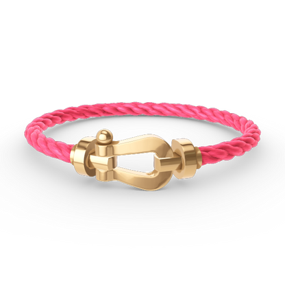[Radiant Gem]¯FORCE LARGE HORSESHOE NO DIAMOND BRACELET GOLD