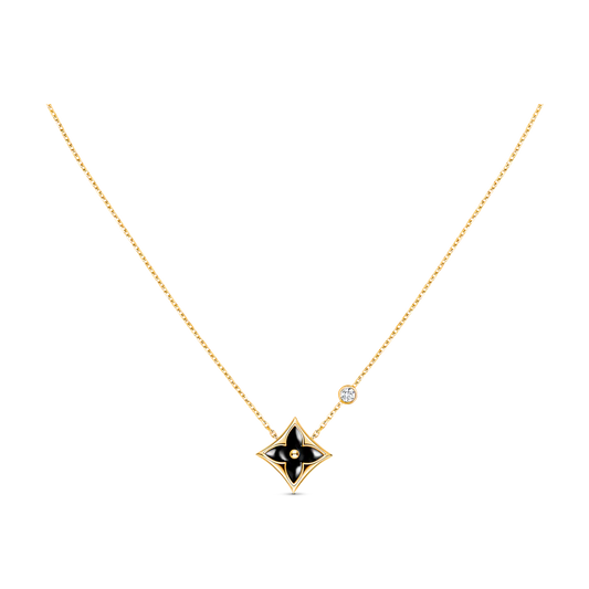 [Radiant Gem]¯STAR BLACK MOP NECKLACE