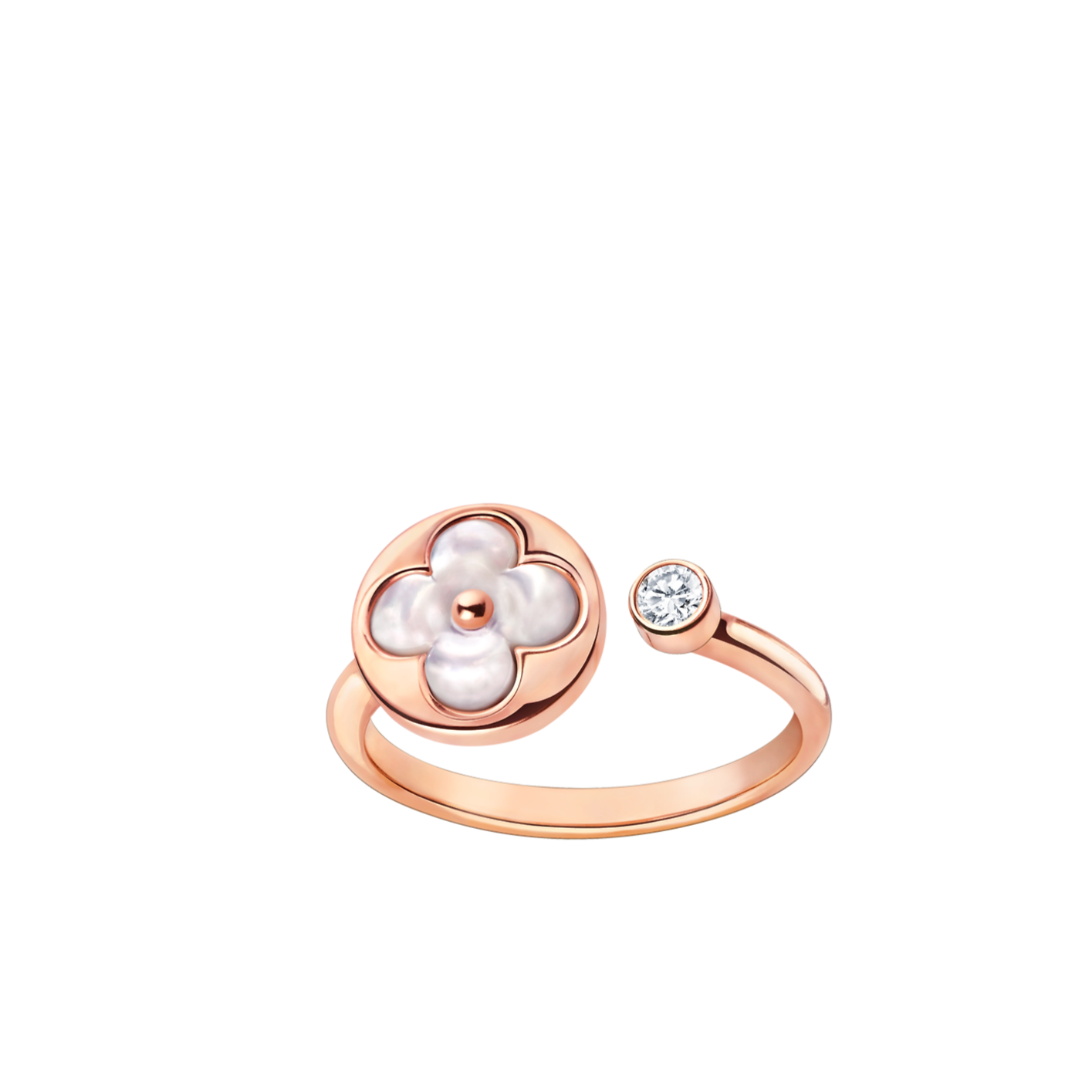 [Radiant Gem]¯SUN 1 DIAMOND PINK MOP RING