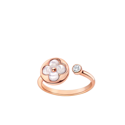 [Radiant Gem]¯SUN 1 DIAMOND PINK MOP RING