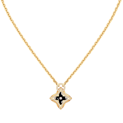 [Radiant Gem]¯STAR PEDANT PINK GOLD DIAMOND NECKLACE