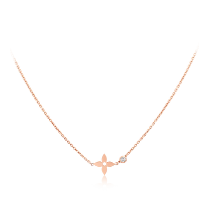 [Radiant Gem]¯BLOSSOM PENDANT PINK GOLD AND DIAMOND
