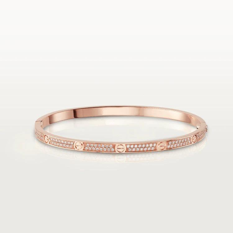 [Radiant Gem]¯LOVE BRACELET 3.65MM DIAMOND-PAVED