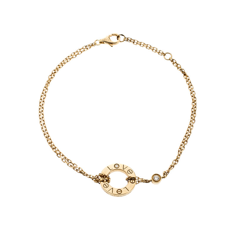 [Radiant Gem]¯LOVE BRACELET 2 DIAMOND