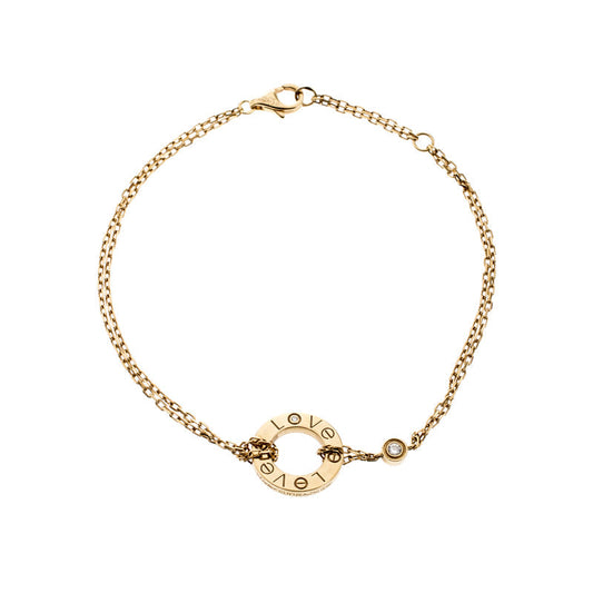[Radiant Gem]¯LOVE BRACELET 2 DIAMOND