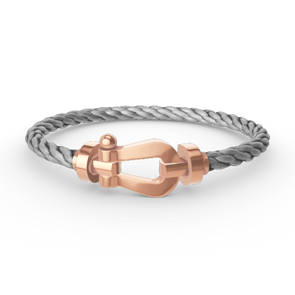 [Radiant Gem]¯FORCE LARGE HORSESHOE NO DIAMOND BRACELET ROSE GOLD
