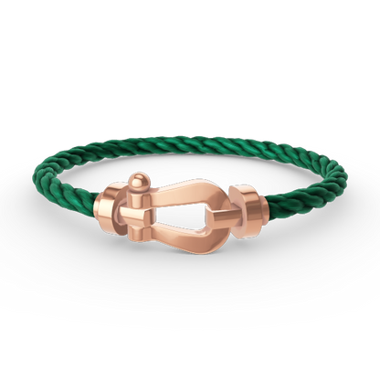 [Radiant Gem]¯FORCE LARGE HORSESHOE NO DIAMOND BRACELET ROSE GOLD