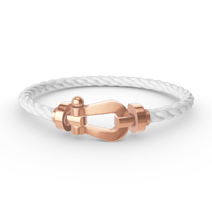 [Radiant Gem]¯FORCE LARGE HORSESHOE NO DIAMOND BRACELET ROSE GOLD