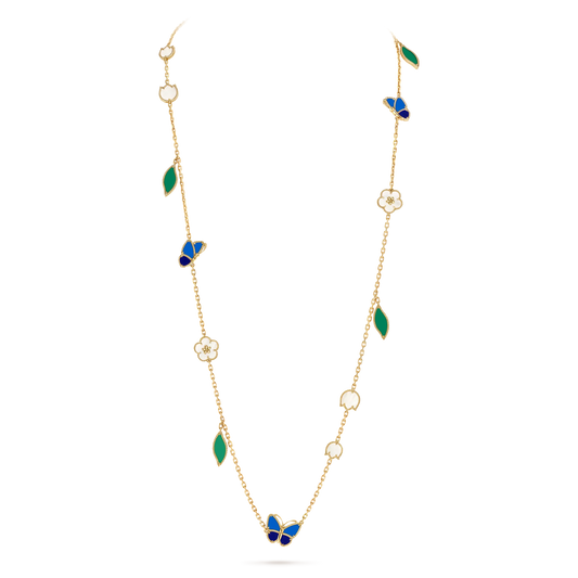 [Radiant Gem] 26 NEW CLOVER 15 MOTIFS LUCKY NECKLACE