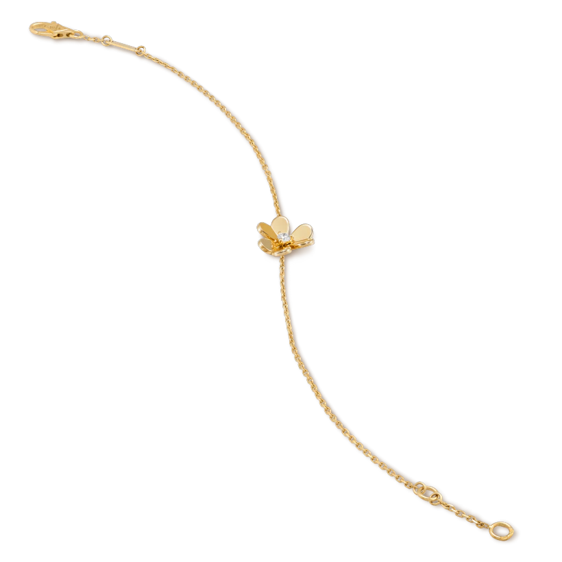 [Radiant Gem]¯FRIVOLE GOLD FLOWER BRACELET