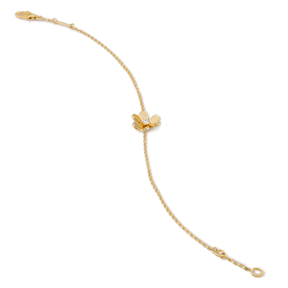 [Radiant Gem]¯FRIVOLE GOLD FLOWER BRACELET